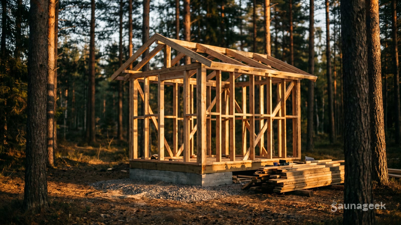 How to Build an Outdoor Sauna Foundation - A Practical Guide
